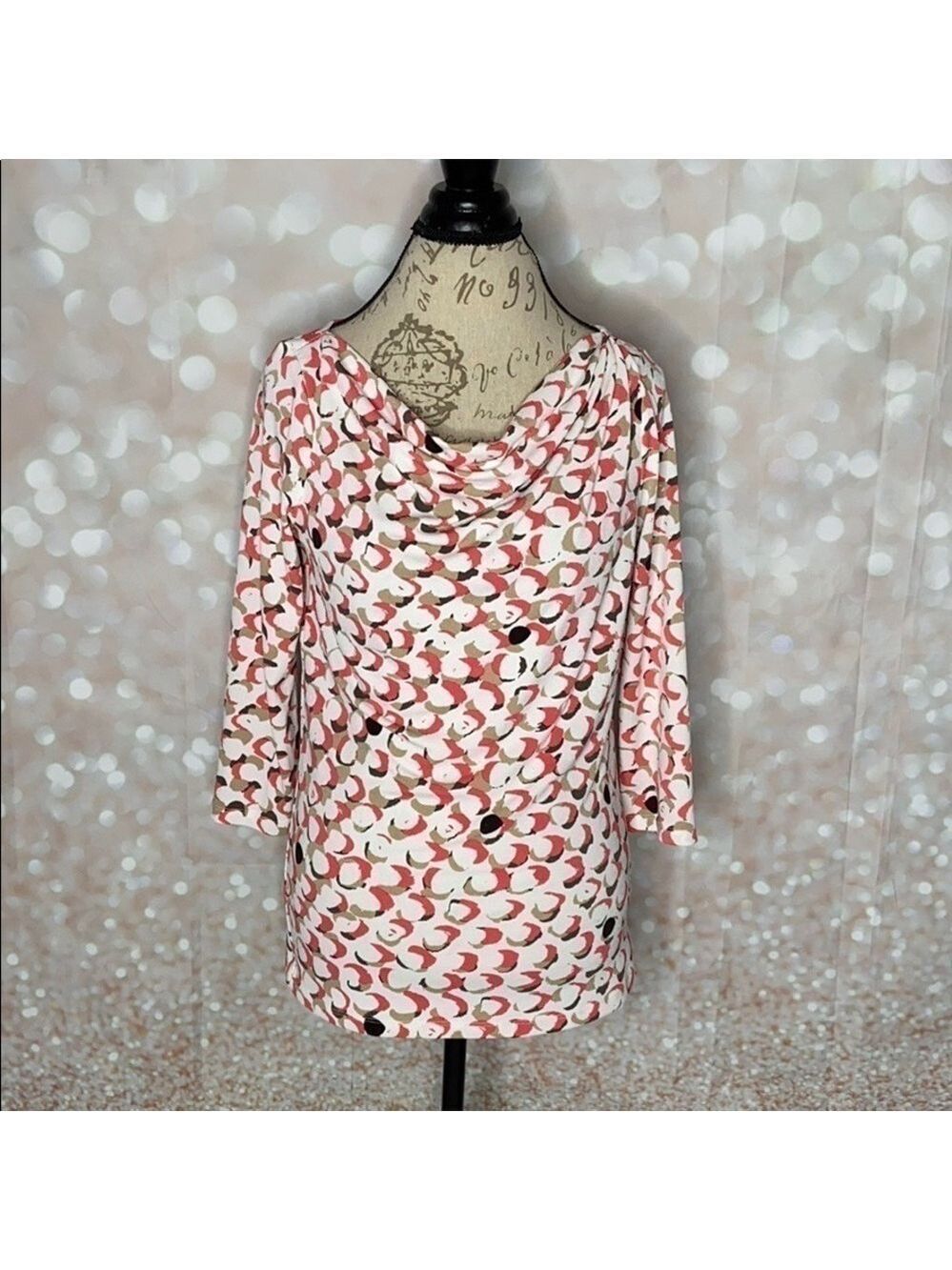 ANN Taylor Factory Cowl Neck Top